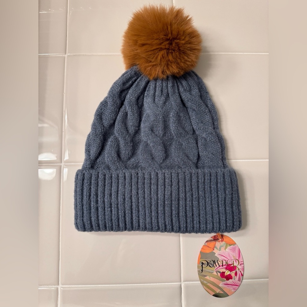 Powder Designs Hat Blue color